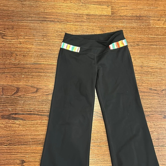 Zella Rainbow Waistband Flare Pants - Picture 2 of 4